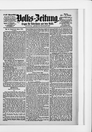 Volks-Zeitung vom 06.10.1898