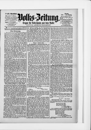 Volks-Zeitung vom 08.10.1898