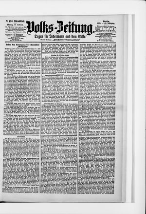 Volks-Zeitung vom 17.10.1898