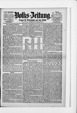 Volks-Zeitung vom 19.10.1898