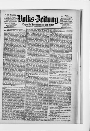 Volks-Zeitung vom 21.10.1898