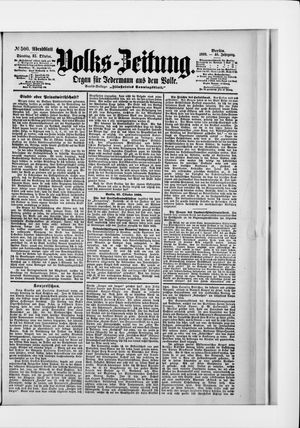 Volks-Zeitung on Oct 25, 1898