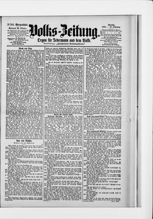 Volks-Zeitung on Oct 26, 1898