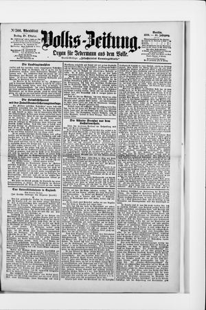 Volks-Zeitung vom 28.10.1898