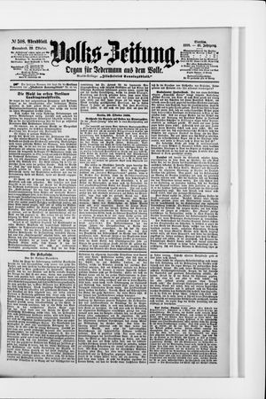 Volks-Zeitung on Oct 29, 1898