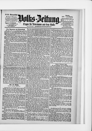 Volks-Zeitung vom 06.11.1898