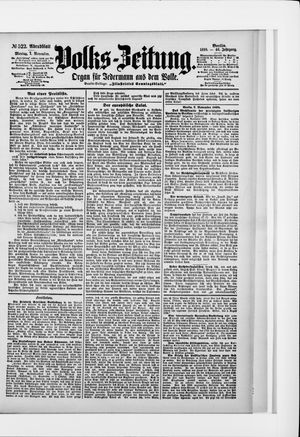 Volks-Zeitung on Nov 7, 1898