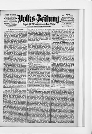 Volks-Zeitung vom 08.11.1898