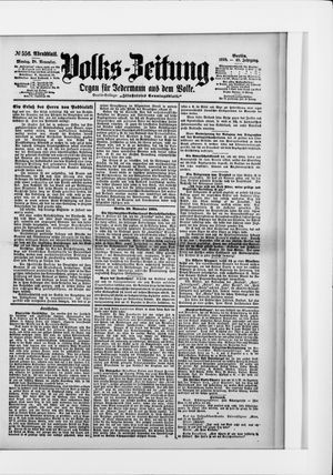 Volks-Zeitung on Nov 28, 1898