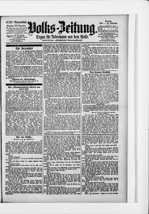 Volks-Zeitung vom 29.11.1898