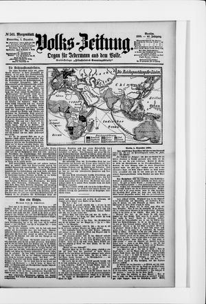 Volks-Zeitung vom 01.12.1898