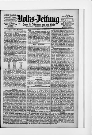Volks-Zeitung on Dec 1, 1898