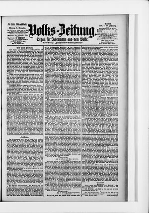 Volks-Zeitung vom 05.12.1898