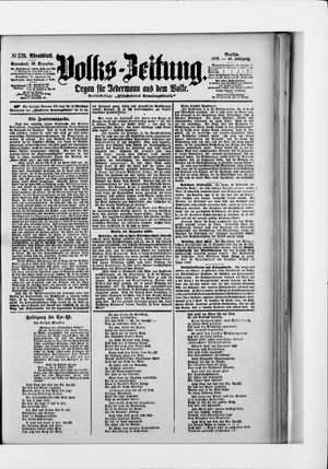 Volks-Zeitung vom 10.12.1898