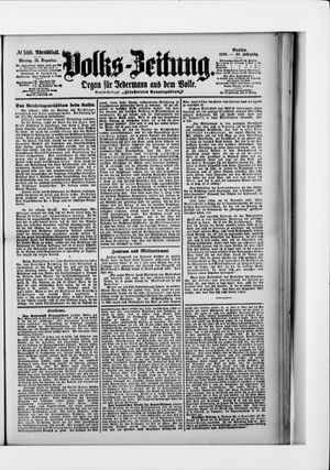 Volks-Zeitung vom 12.12.1898