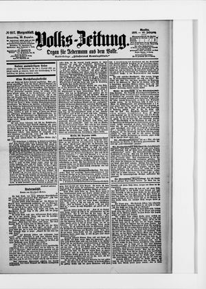 Volks-Zeitung vom 29.12.1898
