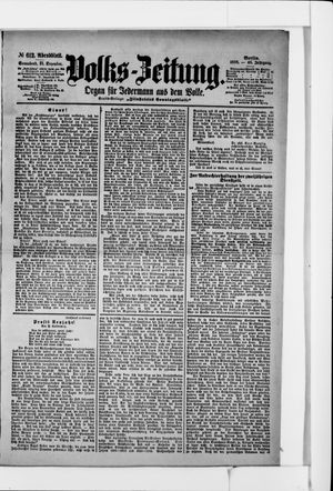 Volks-Zeitung vom 31.12.1898