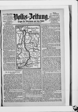 Volks-Zeitung vom 29.01.1899