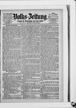 Volks-Zeitung vom 02.02.1899