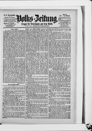 Volks-Zeitung vom 12.02.1899