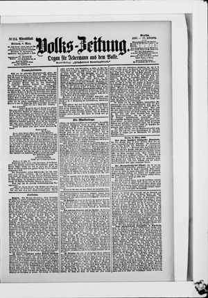 Volks-Zeitung on Mar 8, 1899