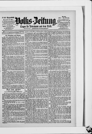 Volks-Zeitung vom 11.03.1899
