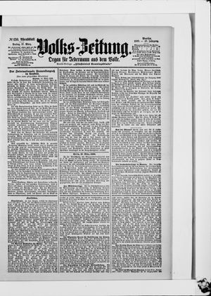 Volks-Zeitung on Mar 17, 1899