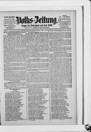 Volks-Zeitung vom 18.03.1899