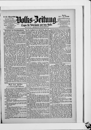 Volks-Zeitung vom 21.03.1899