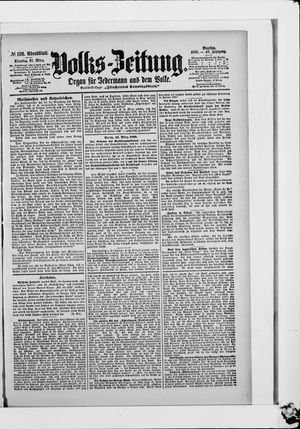Volks-Zeitung vom 21.03.1899
