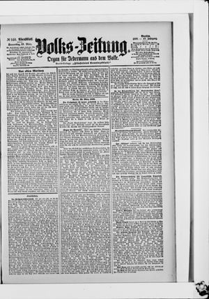 Volks-Zeitung vom 23.03.1899