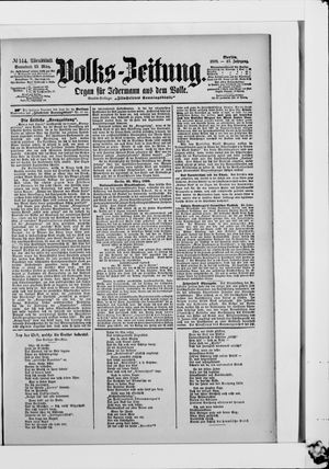 Volks-Zeitung vom 25.03.1899