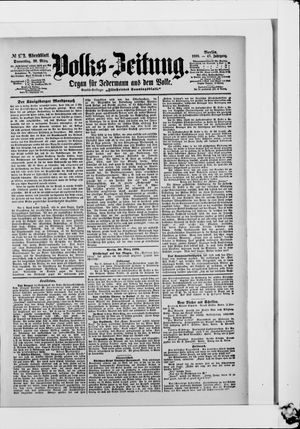 Volks-Zeitung vom 30.03.1899