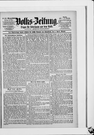 Volks-Zeitung vom 31.03.1899