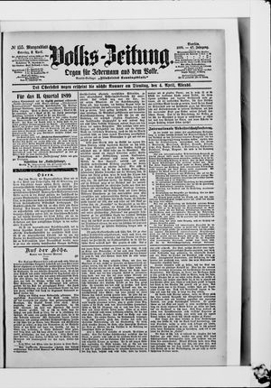 Volks-Zeitung vom 02.04.1899