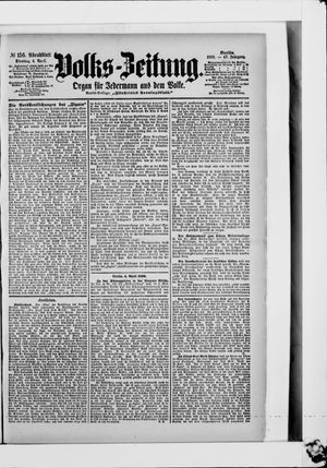 Volks-Zeitung vom 04.04.1899
