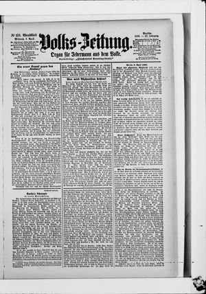 Volks-Zeitung vom 05.04.1899
