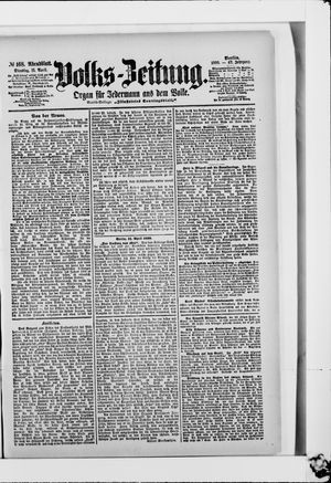 Volks-Zeitung vom 11.04.1899
