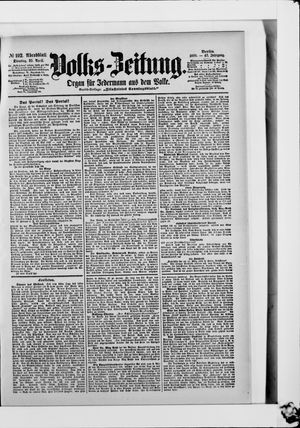 Volks-Zeitung on Apr 25, 1899