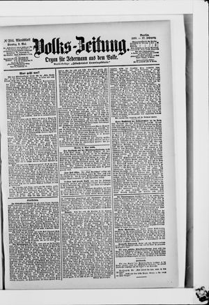 Volks-Zeitung on May 2, 1899