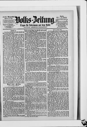 Volks-Zeitung vom 03.05.1899
