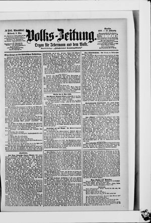 Volks-Zeitung on May 3, 1899