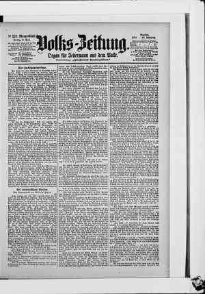 Volks-Zeitung vom 02.06.1899