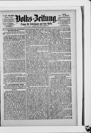 Volks-Zeitung vom 05.06.1899