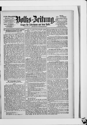 Volks-Zeitung vom 08.06.1899