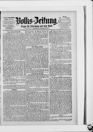 Volks-Zeitung vom 20.06.1899