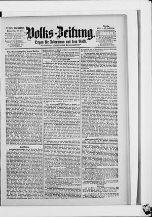 Volks-Zeitung vom 22.06.1899