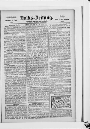 Volks-Zeitung on Jun 28, 1899