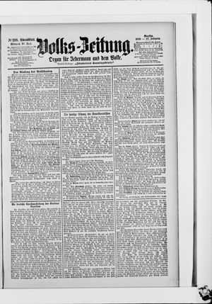 Volks-Zeitung vom 28.06.1899
