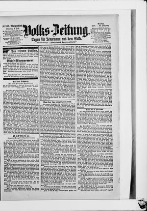 Volks-Zeitung vom 04.07.1899